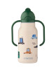 Gourde à poignées en inox isotherme (250ml) Kimmie "Cars Sandy"