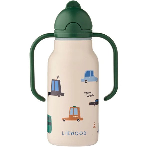 Gourde à poignées en inox isotherme (250ml) Kimmie "Cars Sandy"