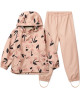 Ensemble imperméable (Veste + Pantalon) Pedia "Cherry Heart Rosey"
