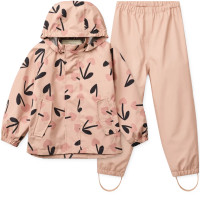Ensemble imperméable (Veste + Pantalon) Pedia "Cherry Heart Rosey"