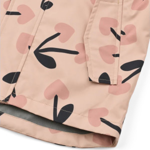 Ensemble imperméable (Veste + Pantalon) Pedia "Cherry Heart Rosey mix" Liewood