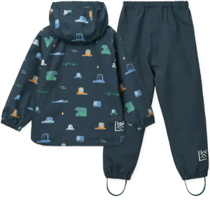 Ensemble imperméable (Veste + Pantalon) Pedia "Cars Classic navy" Liewood