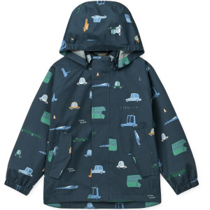Ensemble imperméable (Veste + Pantalon) Pedia "Cars Classic navy" Liewood