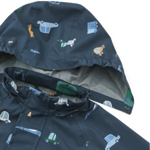 Ensemble imperméable (Veste + Pantalon) Pedia "Cars Classic navy" Liewood