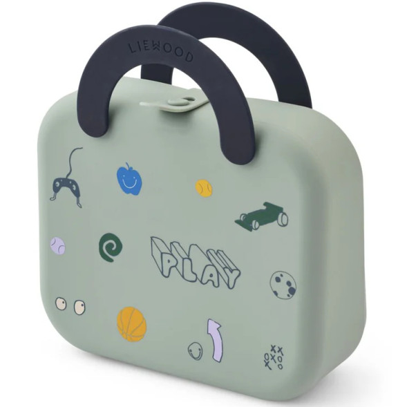 Boîte Lunchbox pliable Elara "Play Dusty Peppermint"