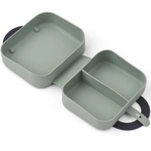 Boîte Lunchbox pliable Elara "Play Dusty Peppermint" Liewood