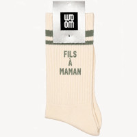Chaussettes homme "Fils à Maman" (Taille 41-46)