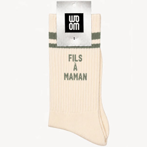 Chaussettes homme "Fils à Maman" (Taille 41-46) Woom