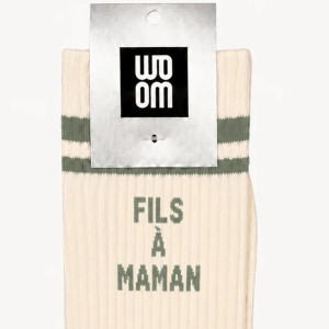 Chaussettes homme "Fils à Maman" (Taille 41-46) Woom