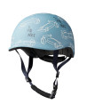 Casque de vélo enfant Milly "Race Cars Beach Blue" (53-56 cm) Liewood