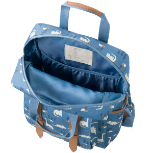 Sac à dos enfant (34 cm) en PET recyclé "Dino" Fresk