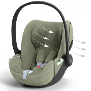  Siège auto Cybex Cloud T (0/24 mois) Plus "Sage Green"