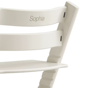 Chaise Haute évolutive en bois de hêtre Tripp Trapp "Vanilla White"  Stokke 