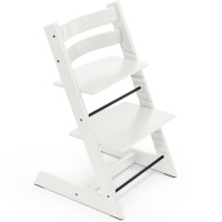 Chaise Haute Tripp Trapp "Blanc" en bois de hêtre
