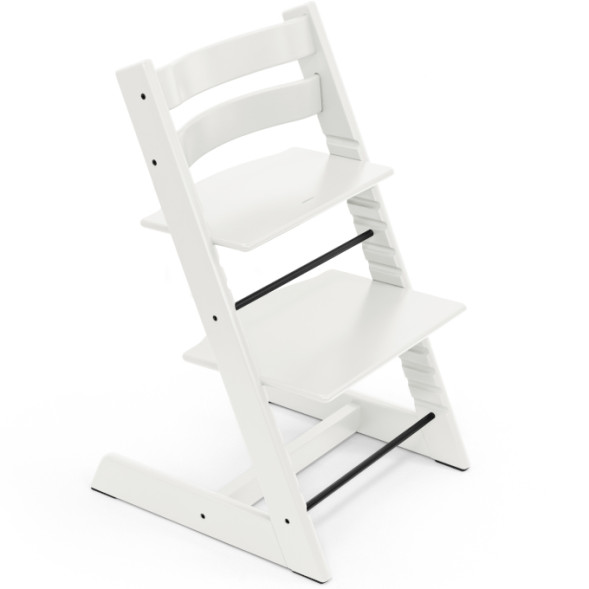 Chaise Haute Tripp Trapp "Blanc" en bois de hêtre