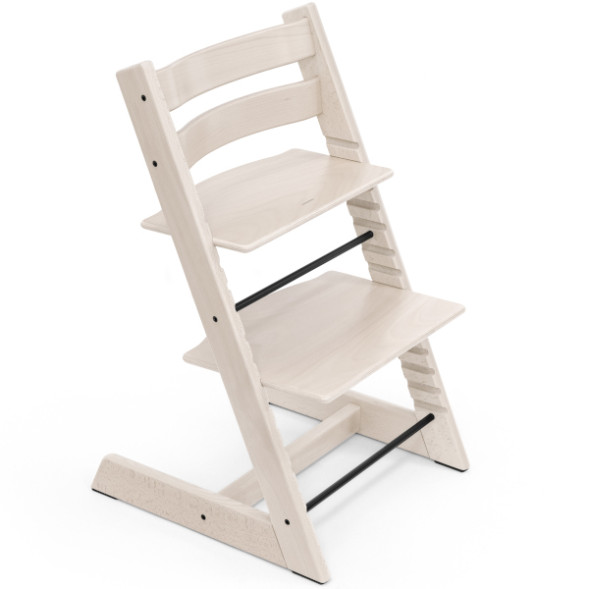 Chaise haute  enfant évolutif tripp trapp en bois Blanchi Stokke