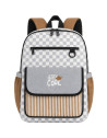 Sac à dos enfant A4 (38,5 cm) Noe "Damier" Zakuw