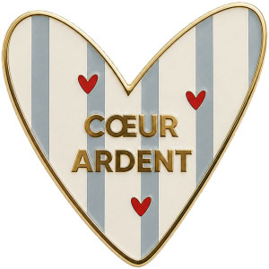 Pin's "Coeur Ardent"