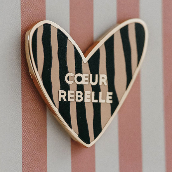 Pin's "Coeur Rebelle"