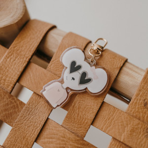 Porte-clé enfant "Friends Souris Millie Face" Zakuw