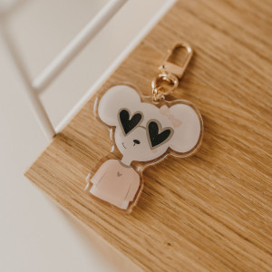 Porte-clé enfant "Friends Souris Millie Face" Zakuw