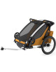 Chariot 2 places Sport 2 "Natural Gold" (Remorque-vélo, Poussette & Jogger)
