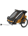 Chariot 2 places Sport 2 "Natural Gold" (Remorque-vélo, Poussette & Jogger)