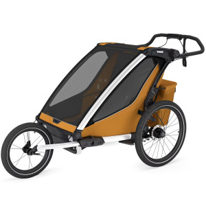 Chariot Thule Sport G3 2 places "Natural Gold" (Remorque-vélo, Poussette & Jogger)