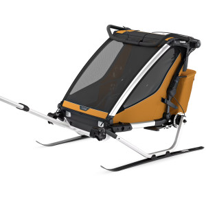 Chariot Thule Sport G3 2 places "Natural Gold" (Remorque-vélo, Poussette & Jogger)
