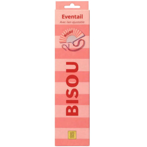 Eventail "Bisou" avec Bandoulière et Boîte Cadeau Woom