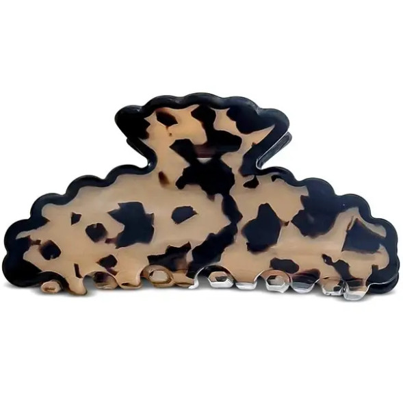 Pince à Cheveux "Leopard Beige"