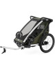 Chariot 1 place Lite "Vintage Green" (Remorque-vélo, Poussette & Jogger)