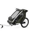 Chariot 1 place Lite "Vintage Green" (Remorque-vélo, Poussette & Jogger)