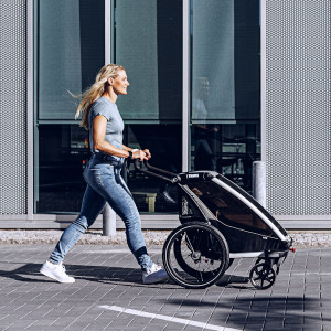 Chariot Thule Lite 2 places "Vintage Green" (Remorque-vélo, Poussette & Jogger)