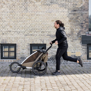 Chariot Cross 2 places G3 "Dark Slate" (Remorque-vélo, Poussette & Jogger) (2024) Thule