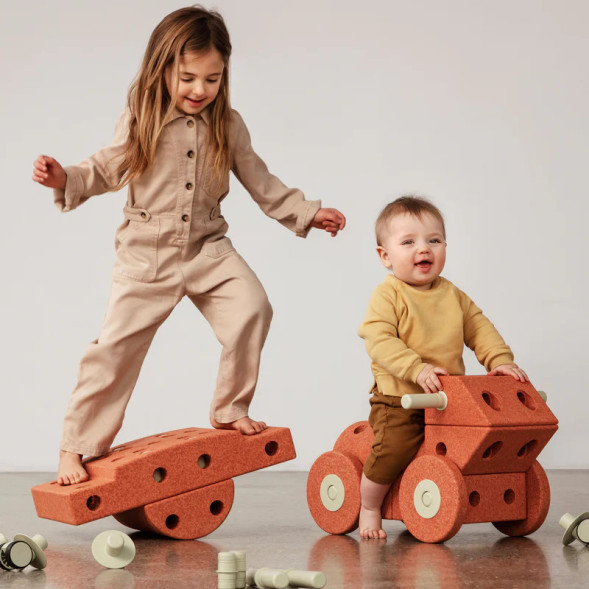 Jeu de construction évolutif Dreamer Kit "Burnt Orange" (34 pièces)