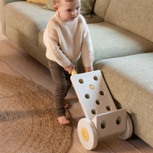 Jeu de construction évolutif Dreamer Kit "Sand Grey / Honey Yellow" (34 pièces)