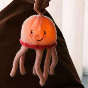 Veilleuse en peluche "Colette la Pieuvre" (28 cm) Atelier Pierre