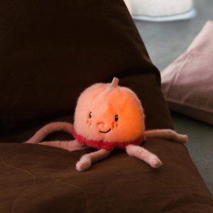 Veilleuse en peluche "Colette la Pieuvre" (28 cm) Atelier Pierre