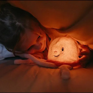 Veilleuse en peluche "Colette la Pieuvre" (28 cm) Atelier Pierre