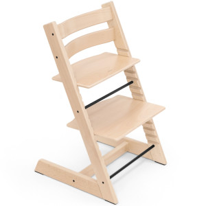 Chaise haute  enfant évolutif tripp trapp en bois Naturel Stokke
