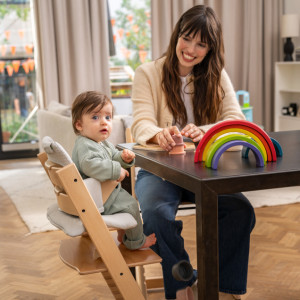 Chaise haute  enfant évolutif tripp trapp en bois Naturel Stokke