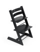 Chaise Haute Tripp Trapp "Noir" en bois de hêtre