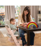 Chaise Haute Tripp Trapp "Rose Serein" en bois de hêtre