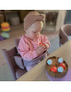 Baby Set² pour Tripp Trapp "Mauve Bruyère" (avec patins)