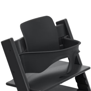 Kit Baby Set² pour Tripp Trapp "Noir" (avec patins) Stokke