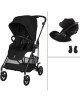  Pack Duo Poussette Melio Carbon 6 "Magic Black" + Cloud G3 Plus (2026)