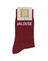 Chaussettes à Paillettes femme "Jalouse" Cherry Pop (Taille 36-40) Woom