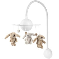 Mobile musical pour bébé "Milo Lapin" Flow
