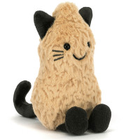 Peluche Amuseables Cacahuète "Cat" (12 cm) Jellycat